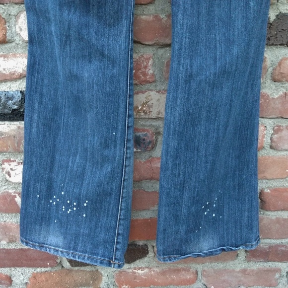 Seven7 Boot Cut Jeans Distressed - Picture 6 of 6